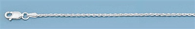 Silver Italian Chain - Rope 035