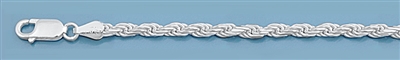 Silver Italian Chain - Rope 080