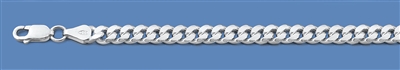 Silver Italian Chain - Round Curb 150