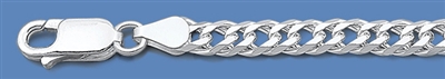 Silver Italian Chain - Rombo 150