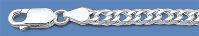 Silver Italian Chain - Rombo 180