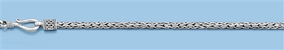 Silver Bali Chain - Foxtail - 2 mm