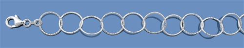 Silver Italian Chain - Open Circle