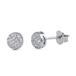 Silver CZ Earring