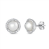 Silver CZ Earring