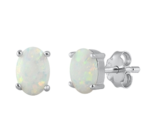 Silver Stud Earrings