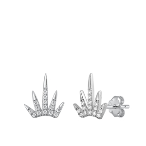 Silver CZ Earrings