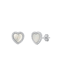 Silver CZ Earrings