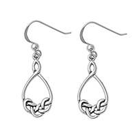 Silver Earrings - Celtic Design