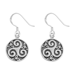 Silver Earrings - Celtic