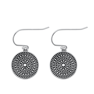 Silver  Earrings - Bali Style