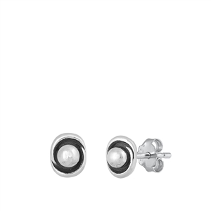 Silver Stud Earrings