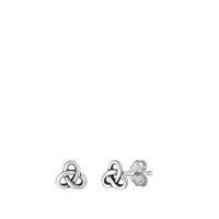 Silver Earring - Celtic Symbol