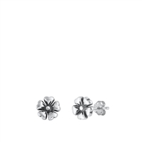 Silver Earring - Flower