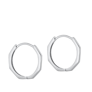 Silver Hoop Earrings