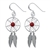 Silver Stone Earring - Dreamcatcher