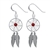 Silver Stone Earring - Dreamcatcher