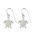 Silver Lab Opal Earring - Turtle