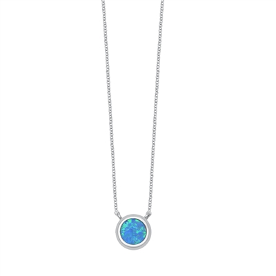 Silver Necklace - Circle