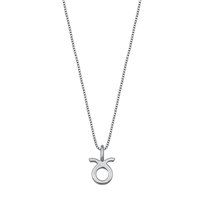 Silver Necklace - Taurus Zodiac