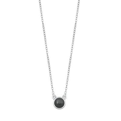 Silver Stone Necklace