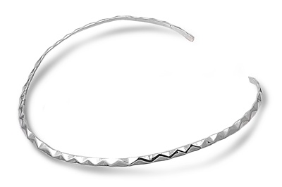 Silver Choker Necklace