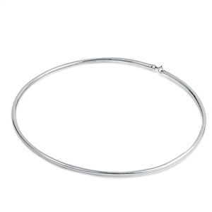 Silver Choker Necklace