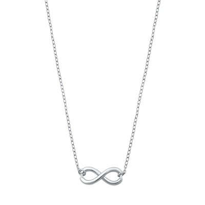 Silver Necklace - Infinity