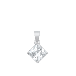 Silver CZ Pendant