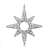 Silver CZ Pendant - Twinkle Star