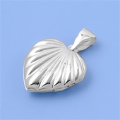 Silver Pendant - Heart