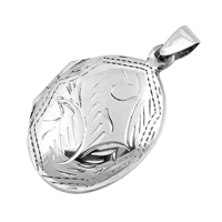 Silver Locket Pendant