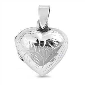 Silver Locket Pendant