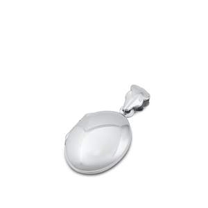 Silver Pendant - Oval