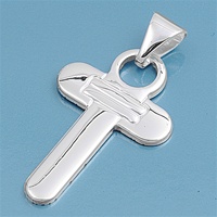 Silver Cross Pendant