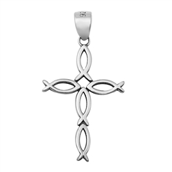 Silver Pendant - Celtic Cross