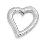 Silver Pendant - Heart