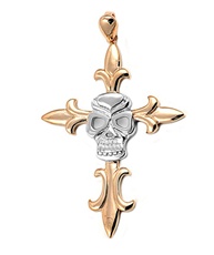 Silver Pendant - Skull