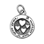 Silver Pendant - Heart