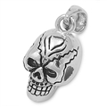 Silver Pendant - Skull Head