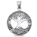 Silver Pendant - Tree of Life