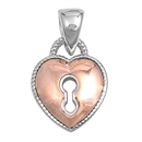 Silver Pendant - Heart Locket