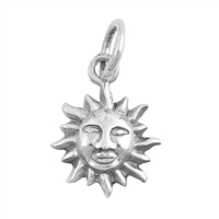 Silver Pendant - Sun