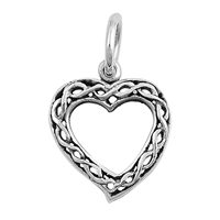 Silver Pendant - Heart