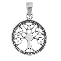 Silver Pendant -Tree of Life