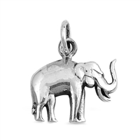 Silver Pendant - Lucky Elephant