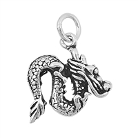 Silver Pendant - Dragon