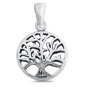 Silver Pendant - Tree of Life