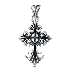 Silver Pendant - Cross