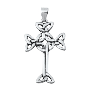 Silver Pendant - Celtic Cross